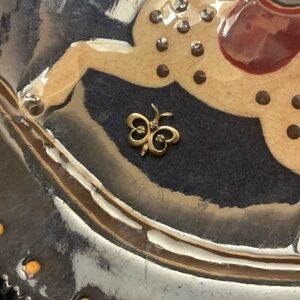 14k gold Diamond Butterfly Pendant